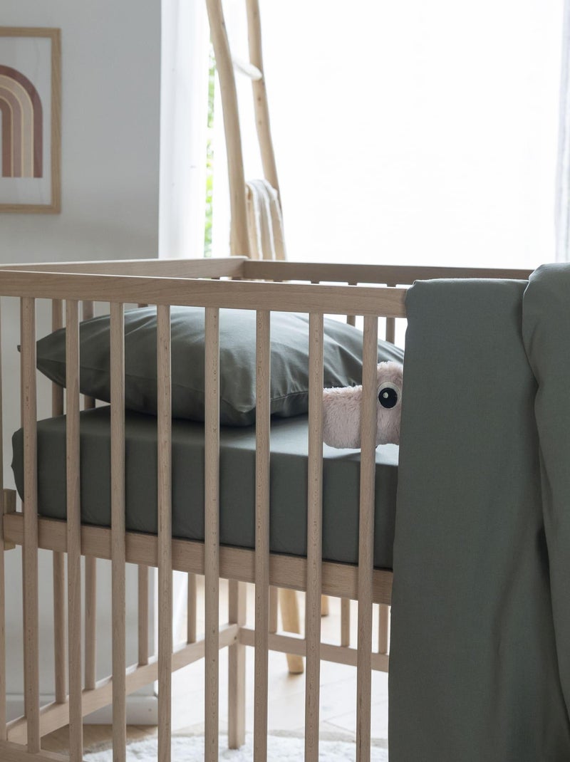 Housse de couette bébé Kaki - Kiabi