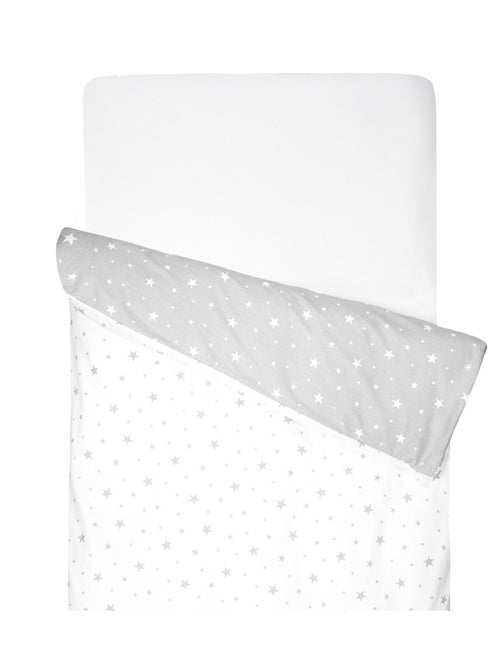 Housse de couette bébé réversible en coton, STELLA SEVIRA KIDS - Kiabi
