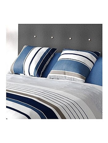 Housse de couette BELIZE + 2 taies coton 57 fils