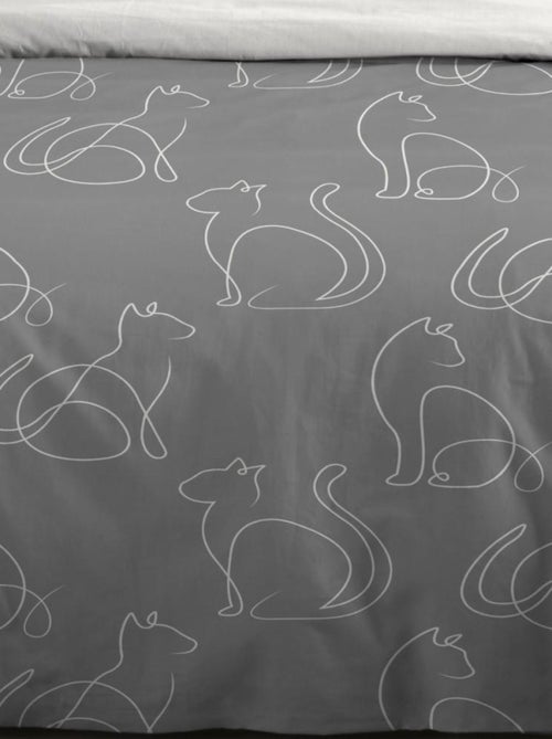 Housse de couette  BERLIOZ + taie(s) coton 57 fils - Kiabi