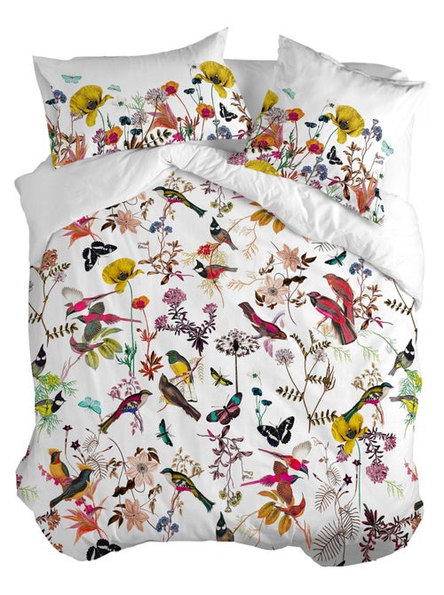 Housse de couette Birds of paradise "Happyfriday" - Kiabi
