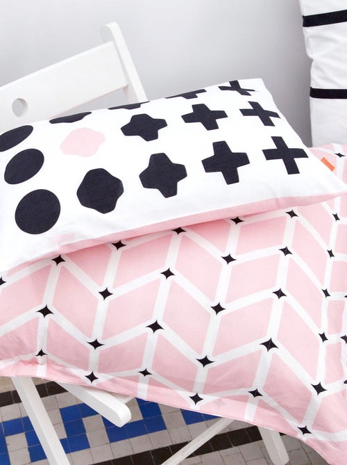 Housse de couette Blush "Happyfriday" - Kiabi Housse de couette Blush "Happyfriday" - Kiabi