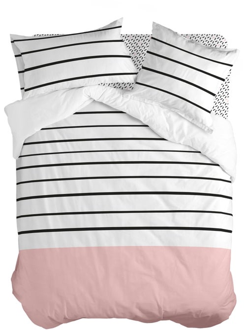 Housse de couette Blush "Happyfriday" - Kiabi Housse de couette Blush "Happyfriday" - Kiabi