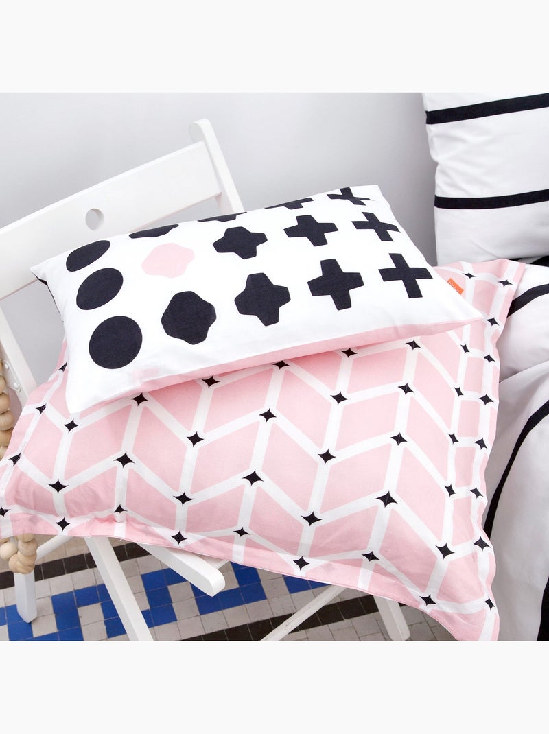 Housse de couette Blush "Happyfriday" Multicolore - Kiabi