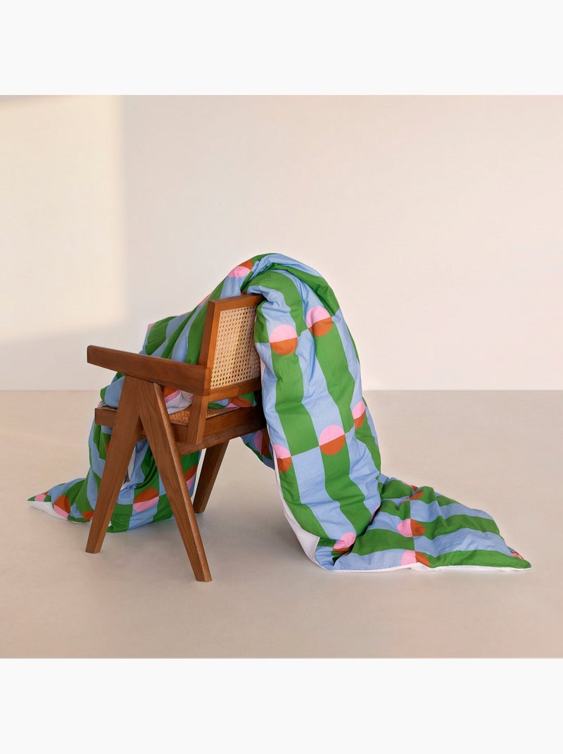 Housse de couette Boogie "Happyfriday" Multicolore - Kiabi