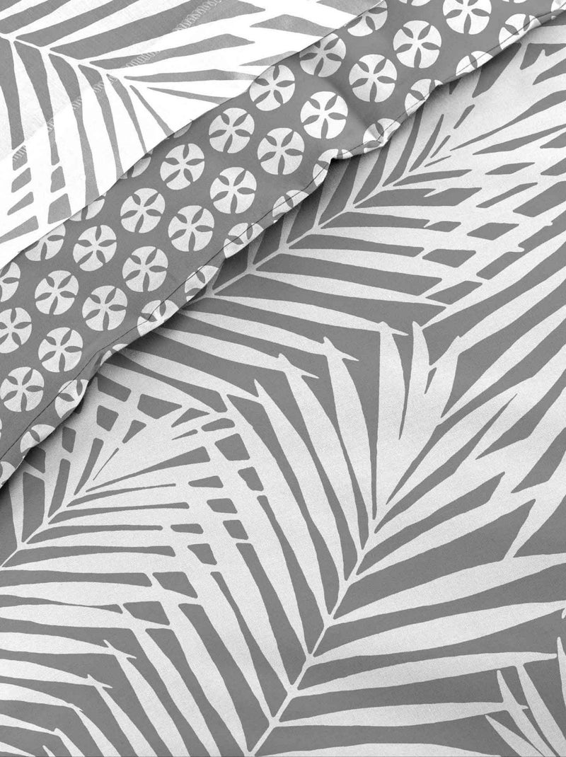 Housse de couette Botania Gris - Kiabi