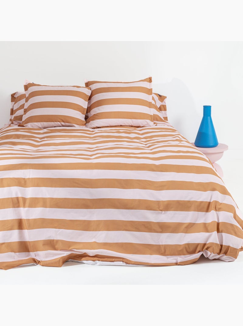 Housse de couette Breton "Happyfriday" Orange - Kiabi