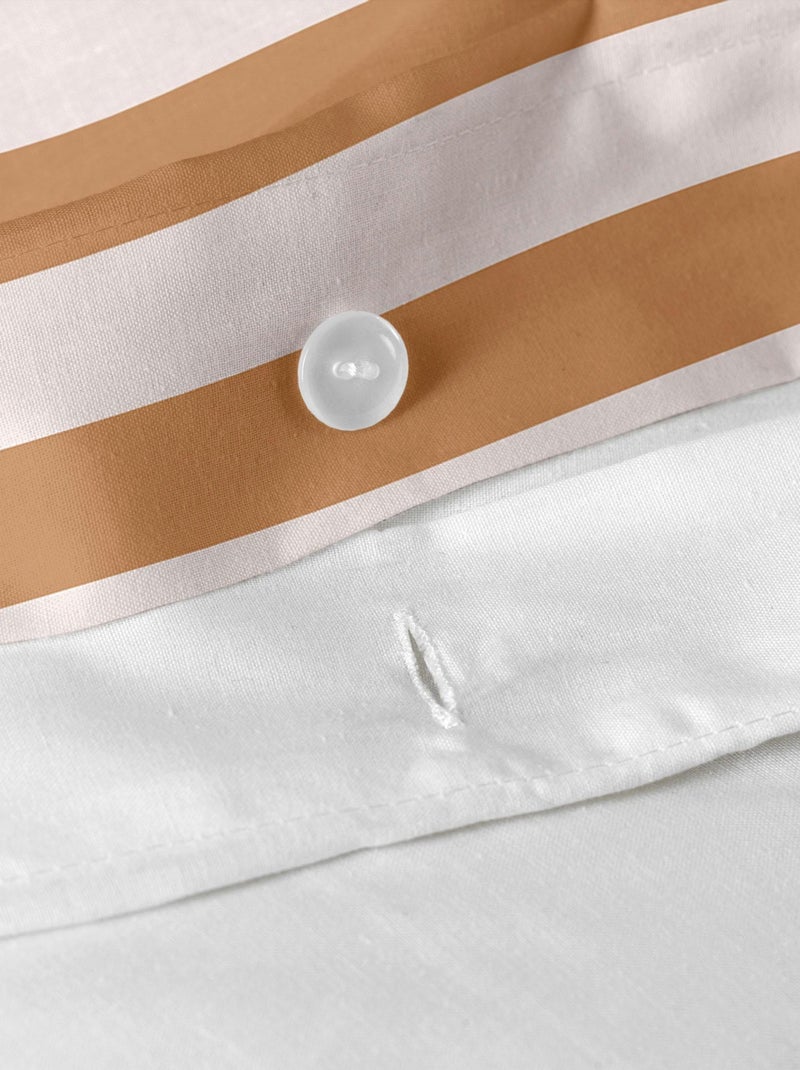 Housse de couette Breton "Happyfriday" Orange - Kiabi