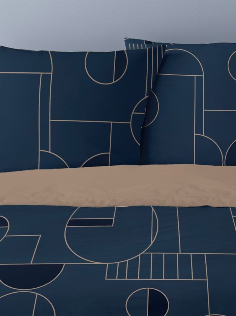 Housse de couette  Bruce + taie(s) Bleu - Kiabi