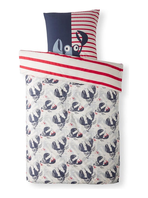 Housse de couette Catimini Cotier 140x200 cm et taie d'oreiller - 100% Coton - Kiabi