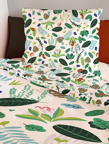 Housse de couette Catimini forêt coton