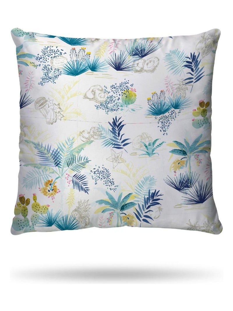 Housse de couette Catimini Oasis 140x200 cm et taie d'oreiller - 100% Coton Blanc - Kiabi