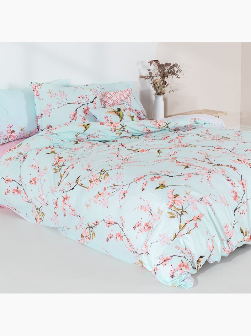 Housse de couette Chinoiserie "Happyfriday" Multicolore - Kiabi