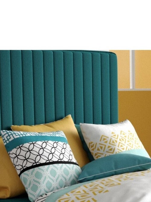 Housse de couette CITE D'OR + 2 taies coton 57 fils - Kiabi