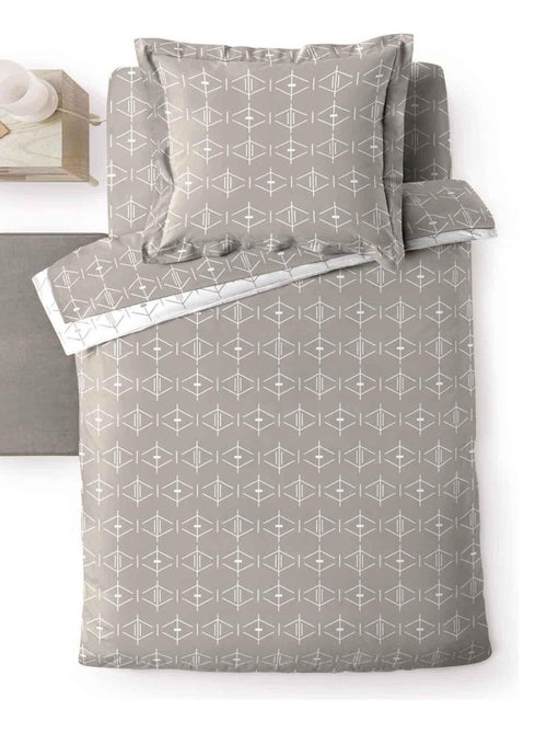 Housse de couette Collection Aris geometrix - Kiabi