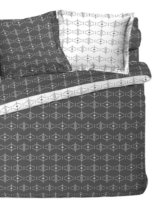 Housse de couette Collection Aris geometrix - Kiabi