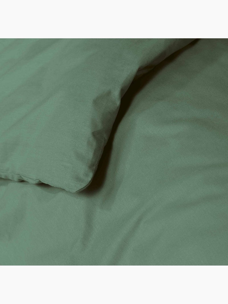 Housse de couette Collection Line Vert - Kiabi