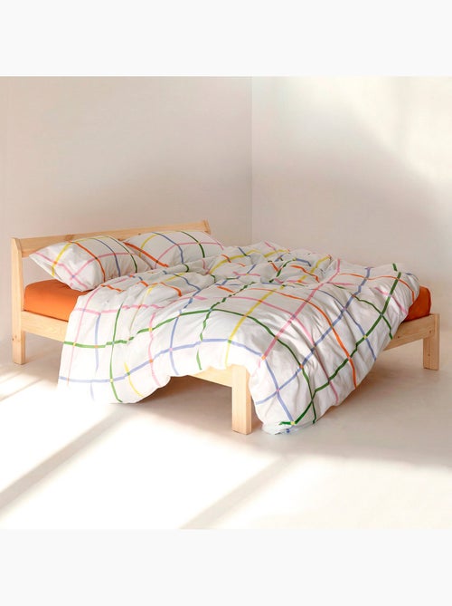 Housse de couette Color lines "Happyfriday" - Kiabi Housse de couette Color lines "Happyfriday" - Kiabi