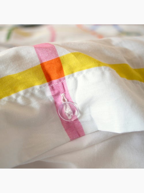 Housse de couette Color lines "Happyfriday" - Kiabi Housse de couette Color lines "Happyfriday" - Kiabi