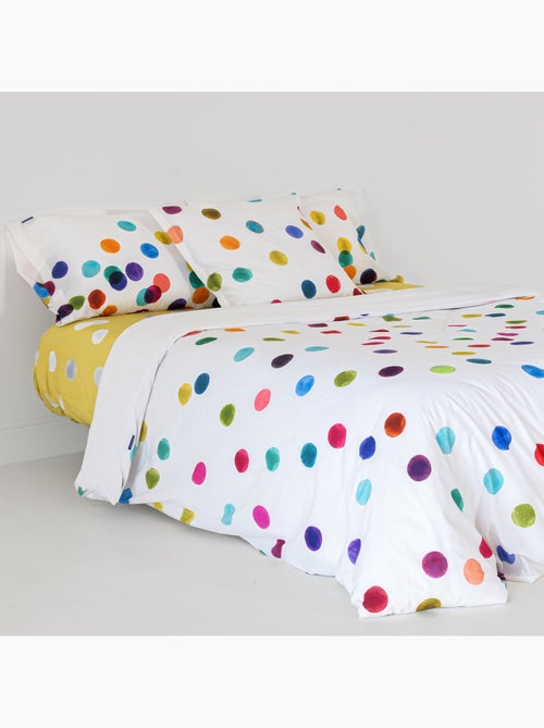 Housse de couette Confetti "Happyfriday" - Kiabi