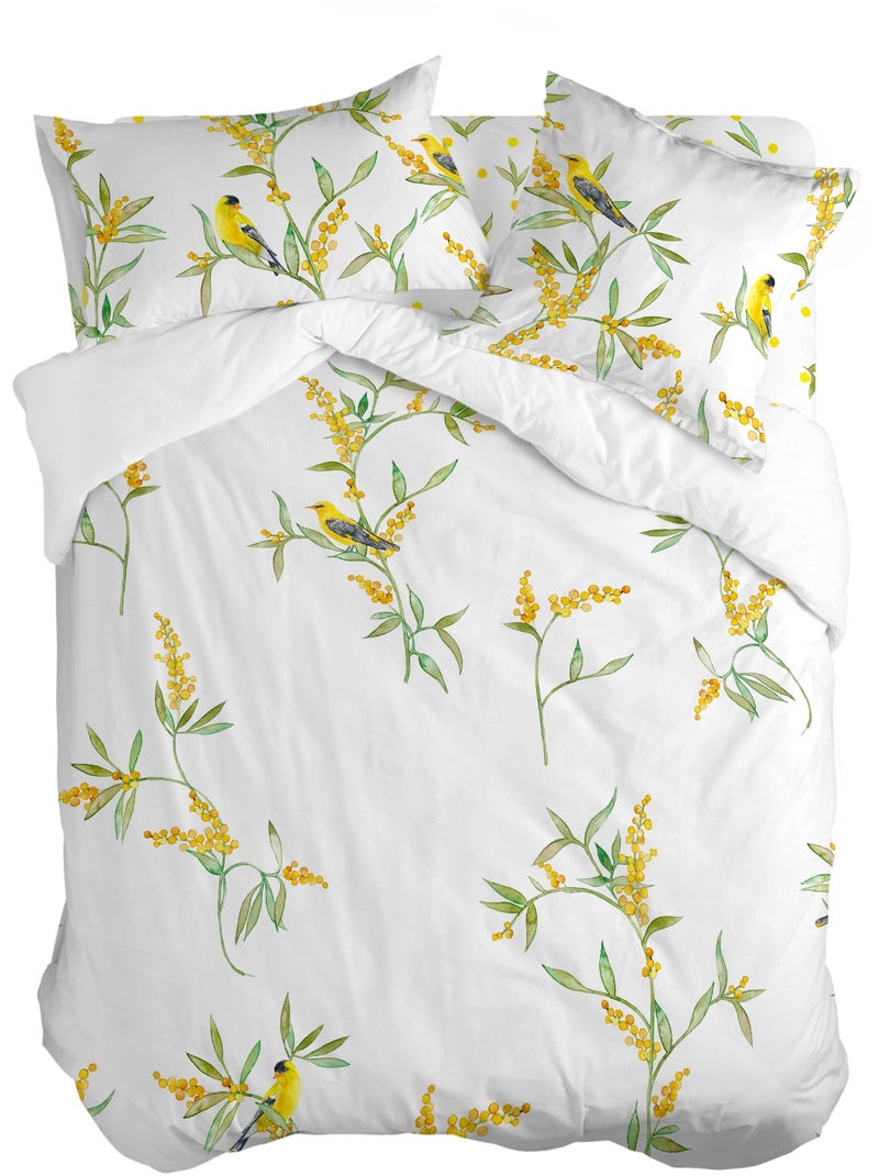 Housse de couette Corniglia "Happyfriday" Blanc - Kiabi