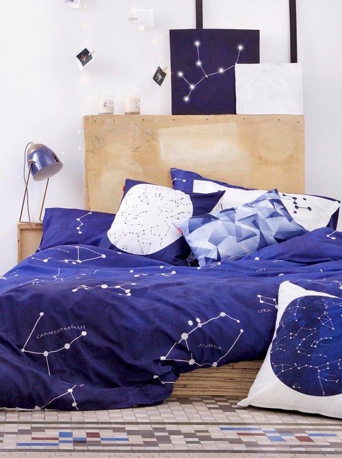 Housse de couette Cosmos "Happyfriday" - Kiabi