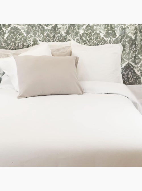 Housse de couette coton 57 fils en molleton flanelle TOUDOUX - Kiabi