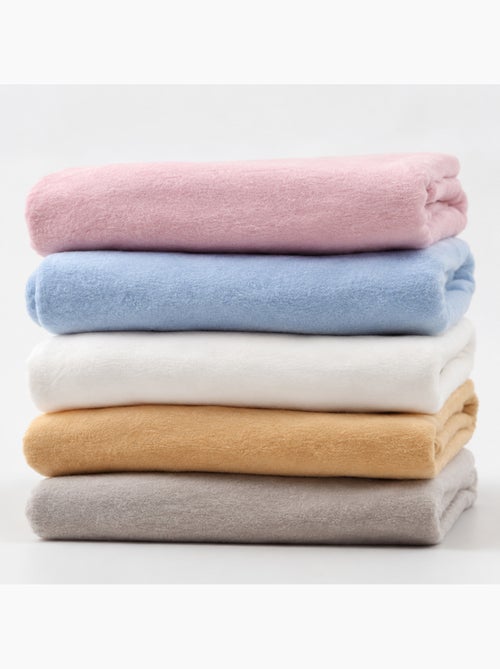 Housse de couette coton 57 fils en molleton flanelle toudoux - Kiabi Housse de couette coton 57 fils en molleton flanelle toudoux - Kiabi