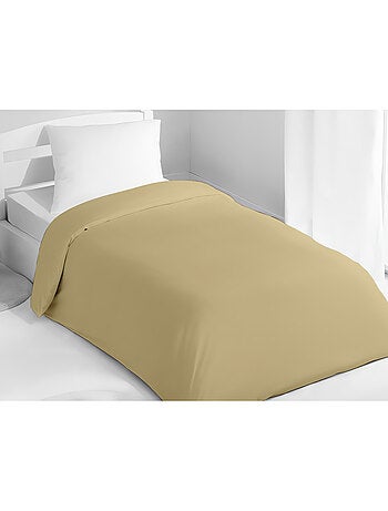 Housse de couette coton 57 Fils uni, par SOLEIL D'OCRE
