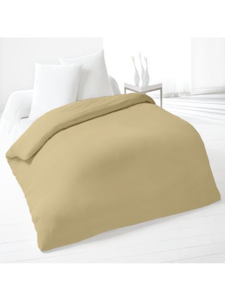 Housse de couette coton 57 Fils uni, par SOLEIL D'OCRE