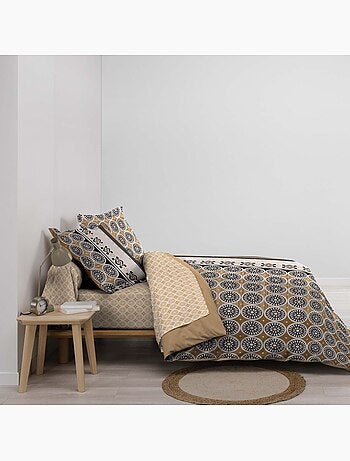 Housse de couette coton 6 pieces 220 x 240 cm Geo-Janima