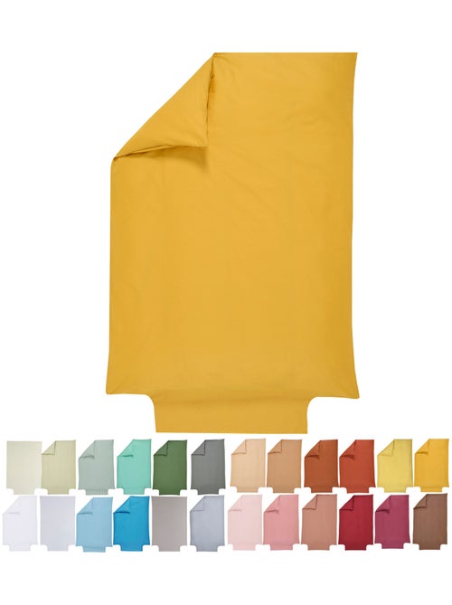 Housse de couette Coton Bio 57 fils - 'P'tit Basile' - Kiabi
