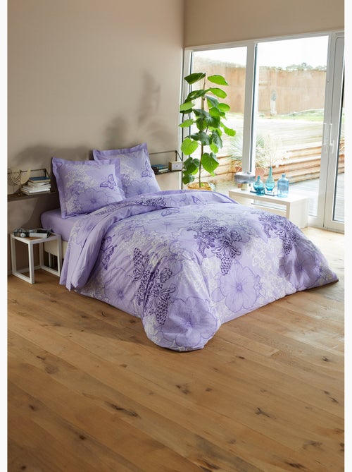 Housse de couette coton imprimé fantaisie - Afibel - Kiabi