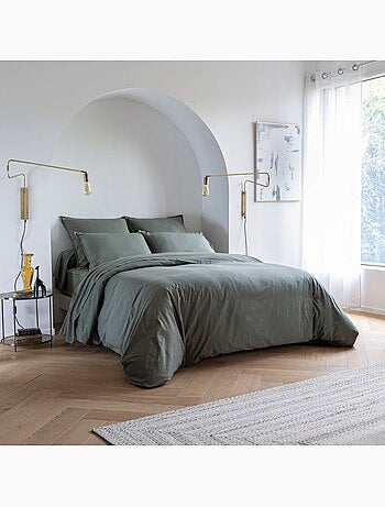 Housse de couette coton lavé