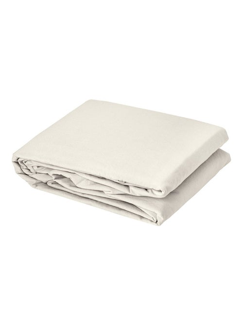 Housse de couette coton Lavé Oekotex - Kiabi Housse de couette coton Lavé Oekotex - Kiabi