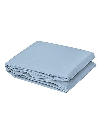 Drap Plat en Coton Lavé