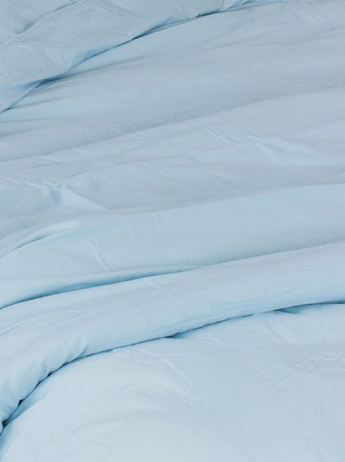 Housse de couette coton Lavé Oekotex - Kiabi Housse de couette coton Lavé Oekotex - Kiabi