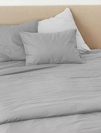 Drap Plat en Coton Lavé