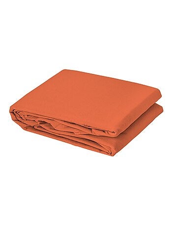 Drap Plat en Coton Lavé