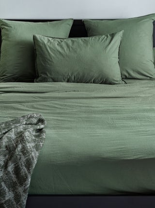 Housse de couette coton Lavé Oekotex