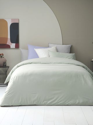 Housse de couette coton Lavé Oekotex