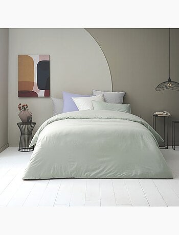 Housse de couette coton Lavé Oekotex