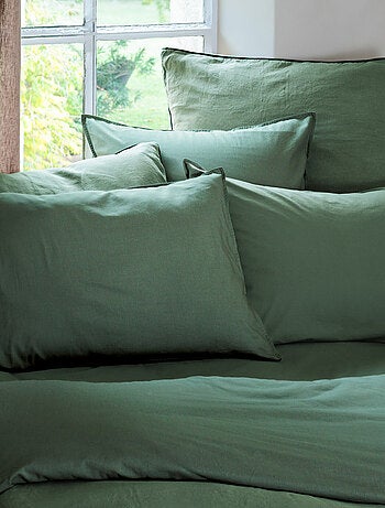 Housse de couette coton lavé PALACE