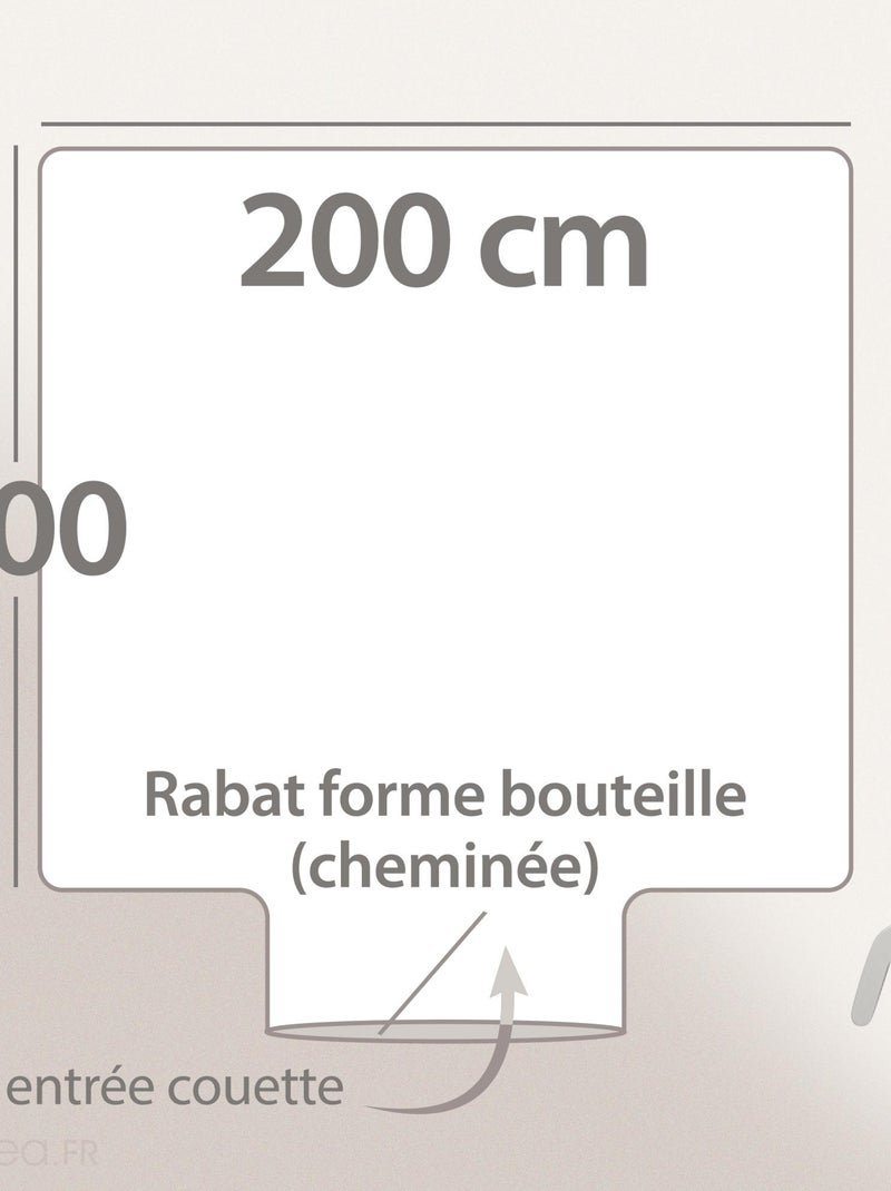 Housse de couette coton OBSESSION Safran - Kiabi