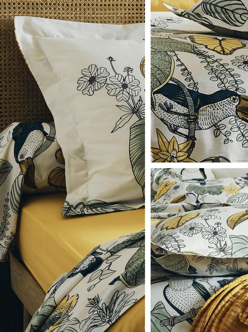 Housse de couette coton TOCO Vert - Kiabi