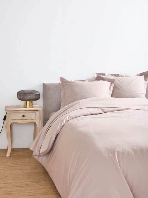Housse de couette coton uni - Kiabi