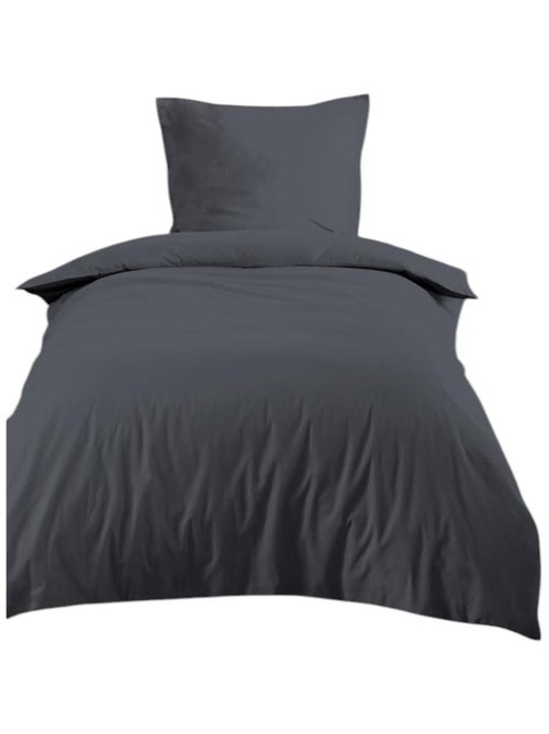 Housse de couette coton unie Edens pop color - Kiabi