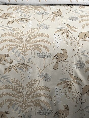 Housse de couette DABALI + 2 taies d’oreiller en coton 57 fils