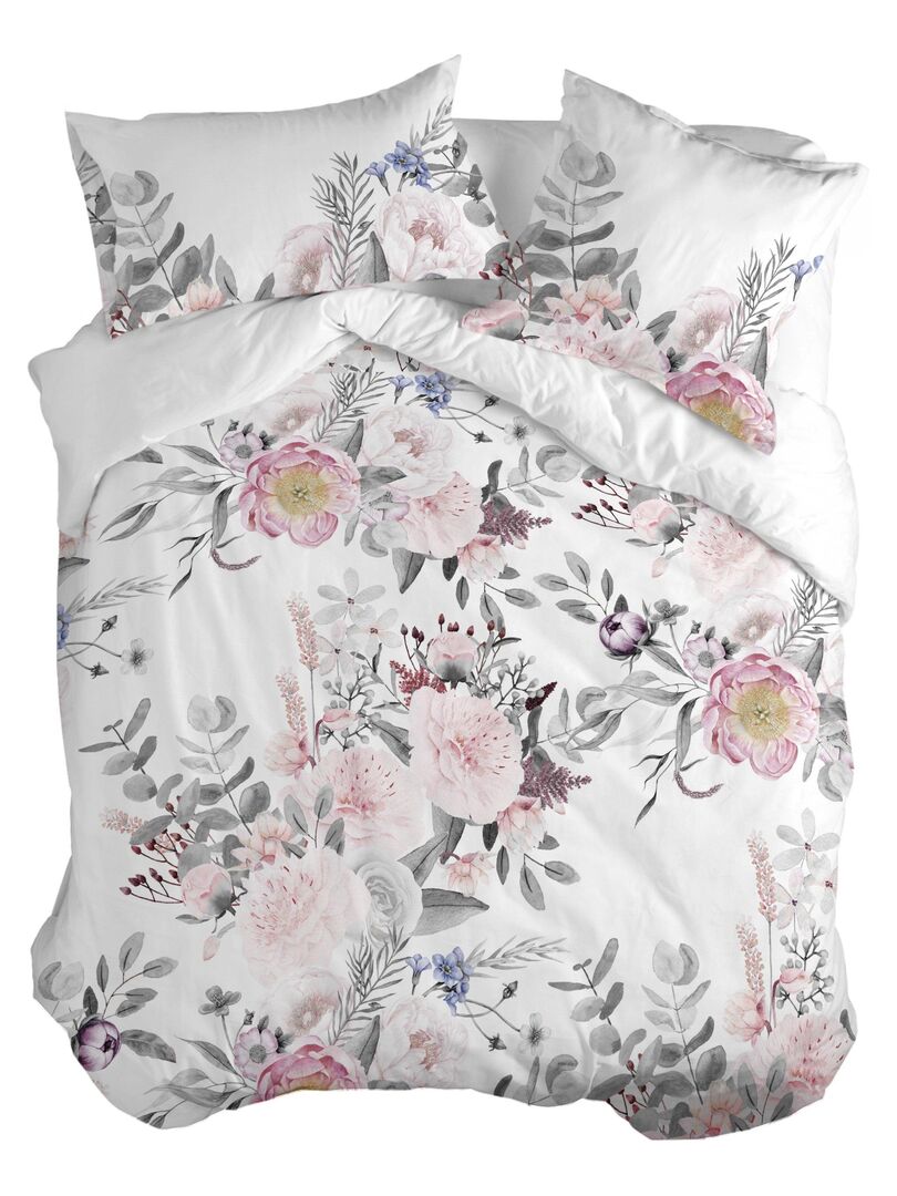 Housse de couette Tropical Happyfriday - Blanc - Kiabi - 25.99€