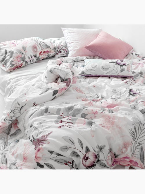 Housse de couette Delicate bouquet "Happyfriday" - Kiabi